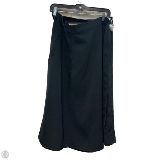 Skirt Midi By Eloquii In Black, Size: 3x
