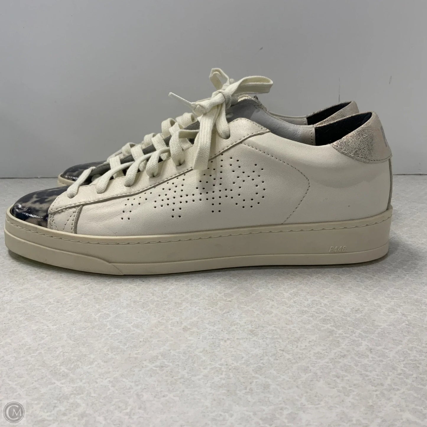Shoes Sneakers By P448 In Cream, Size: 8.5