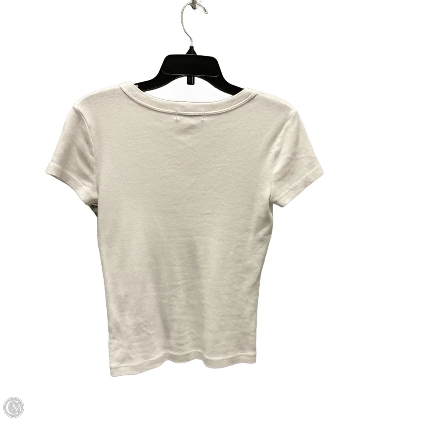 Top Short Sleeve Basic By Michael Stars In White, Size: Xs