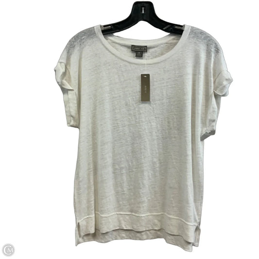 Top Short Sleeve By Point Sur In White, Size: M