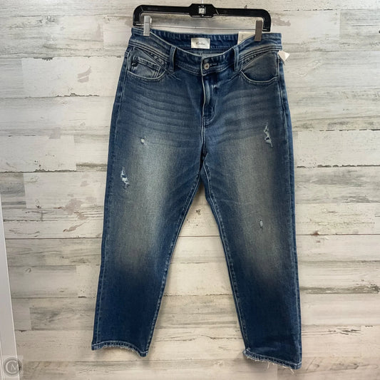 Jeans Straight By Kancan In Blue Denim, Size: 8