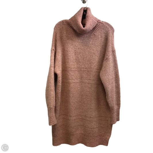 Dress Sweater By Lulus In Pink, Size: M