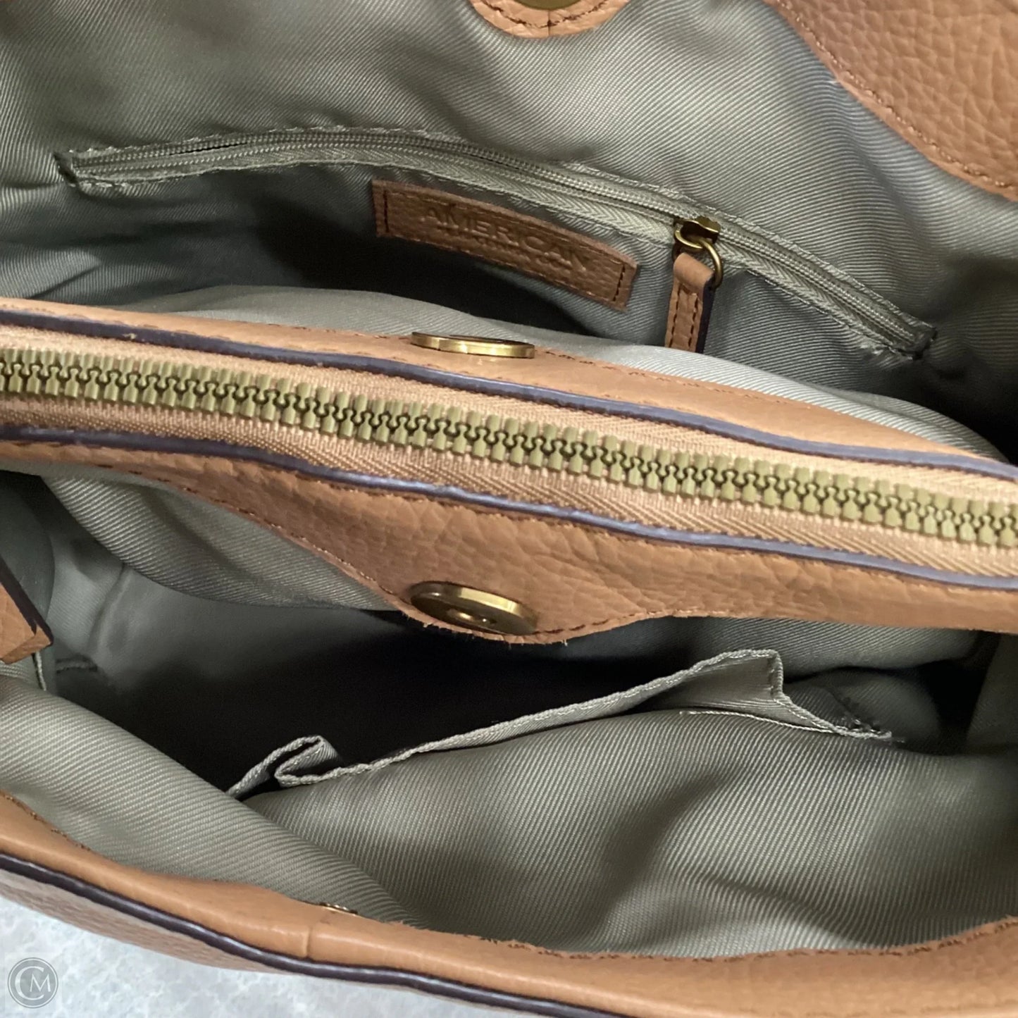 Handbag Leather By American Leather Co., Size: Large