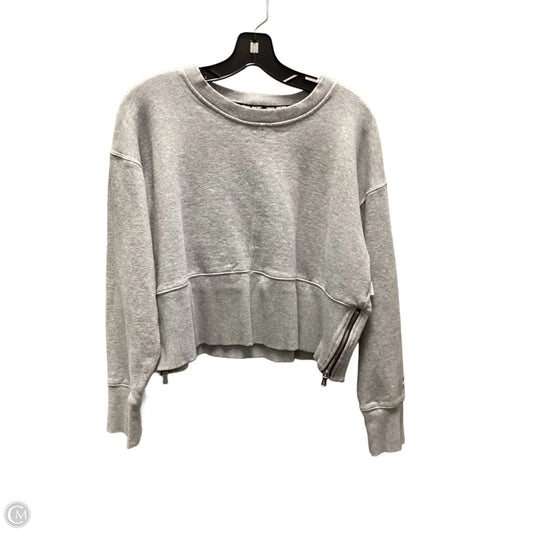 Sweatshirt Crewneck By Dkny In Grey, Size: Xl