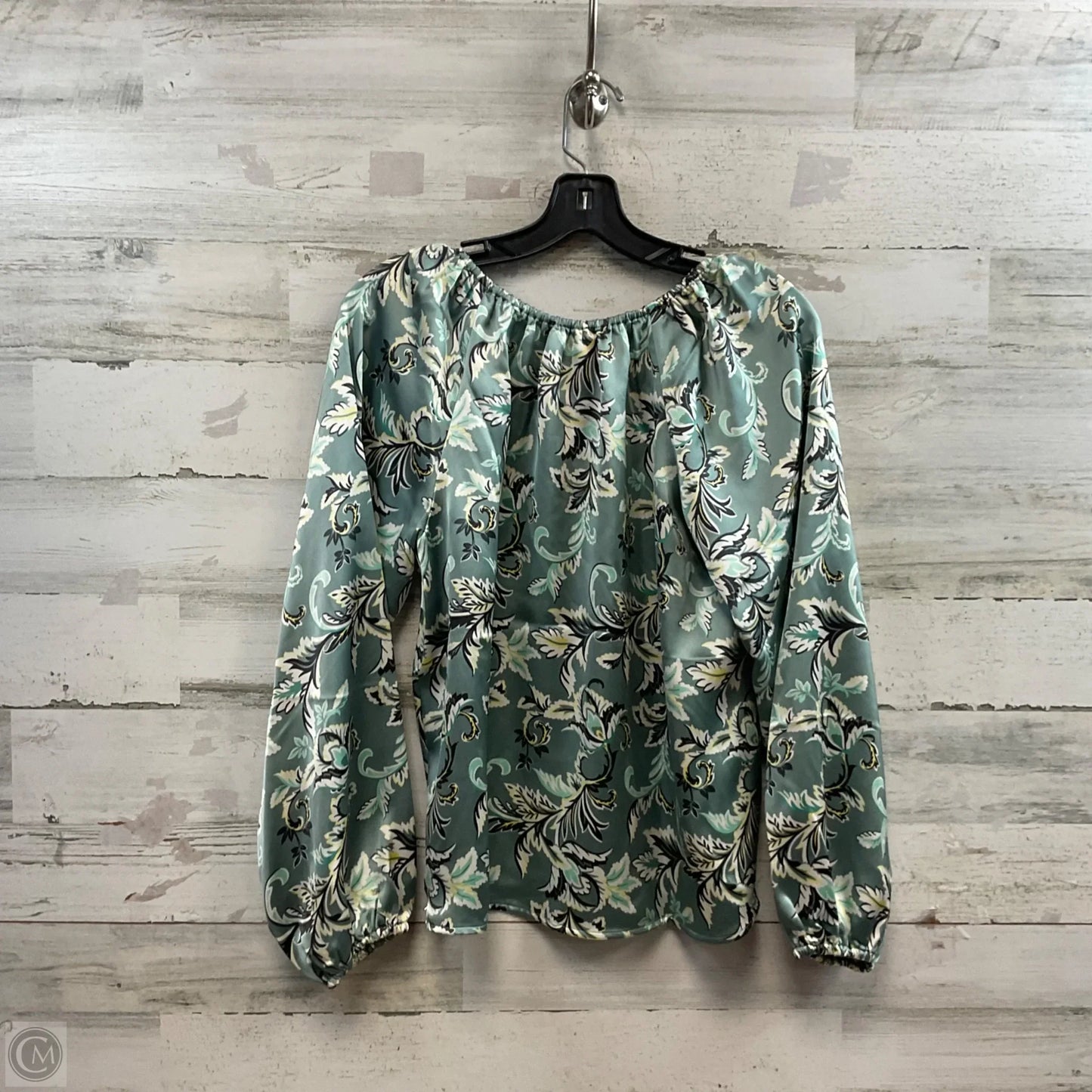 Top Long Sleeve By Loft In Green, Size: Xs
