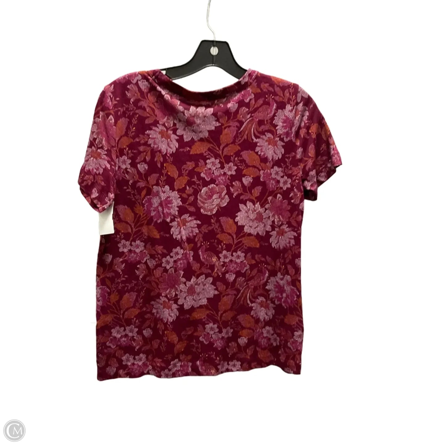 Top Short Sleeve By Loft In Red, Size: Xs