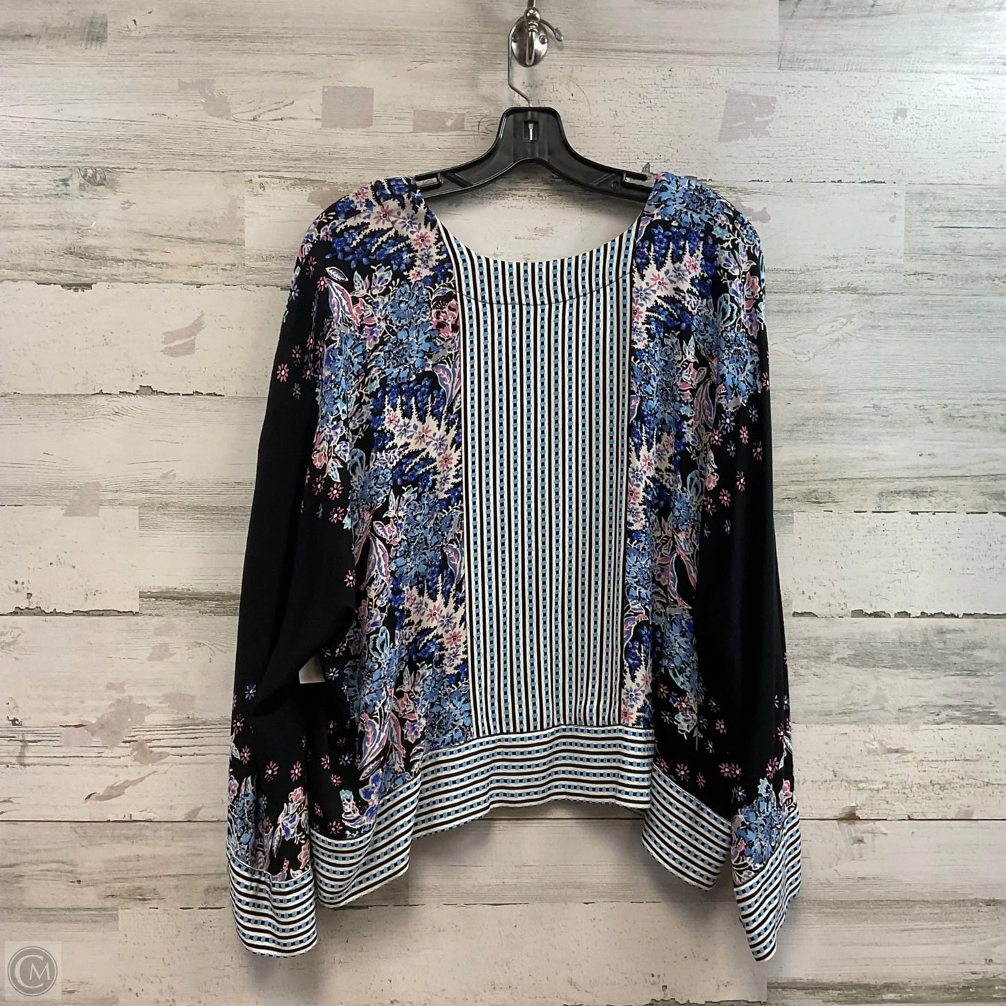 Top Long Sleeve By Free People In Black, Size: L