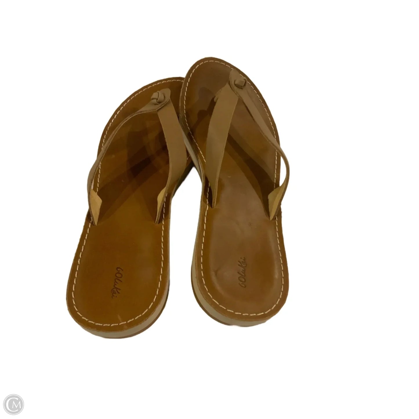 Sandals Flats By Olukai In Brown, Size: 5