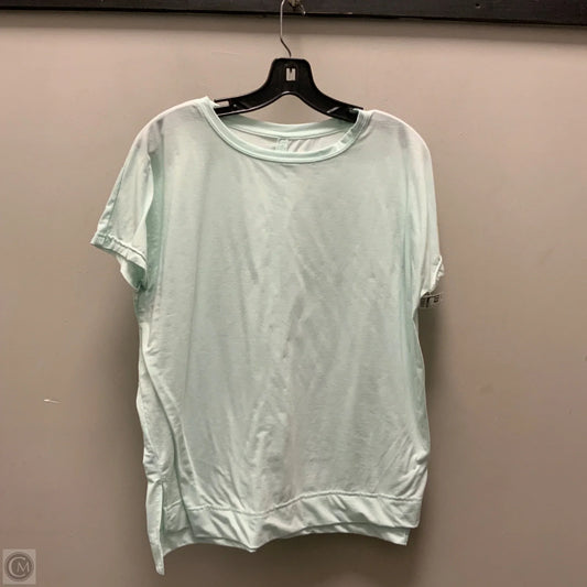 Athletic Top Short Sleeve By All In Motion In Green, Size: S