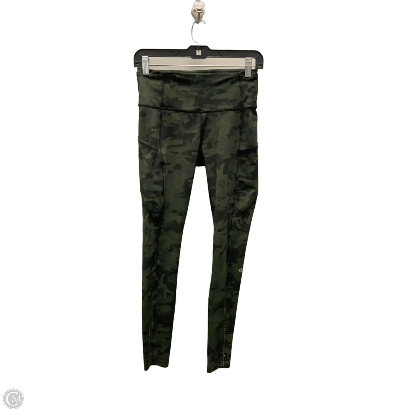 Athletic Leggings By Lululemon In Green, Size: 6