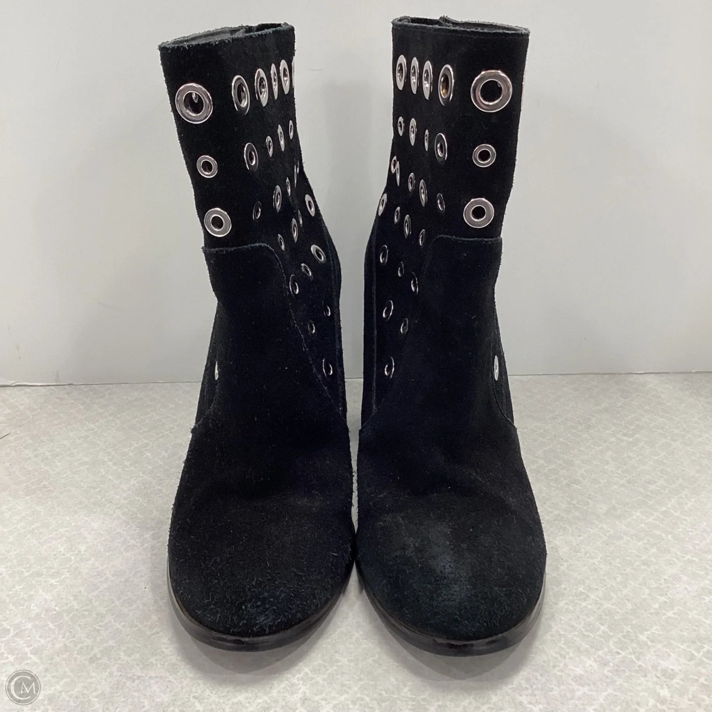 Boots Ankle Heels By Chinese Laundry In Black, Size: 8.5