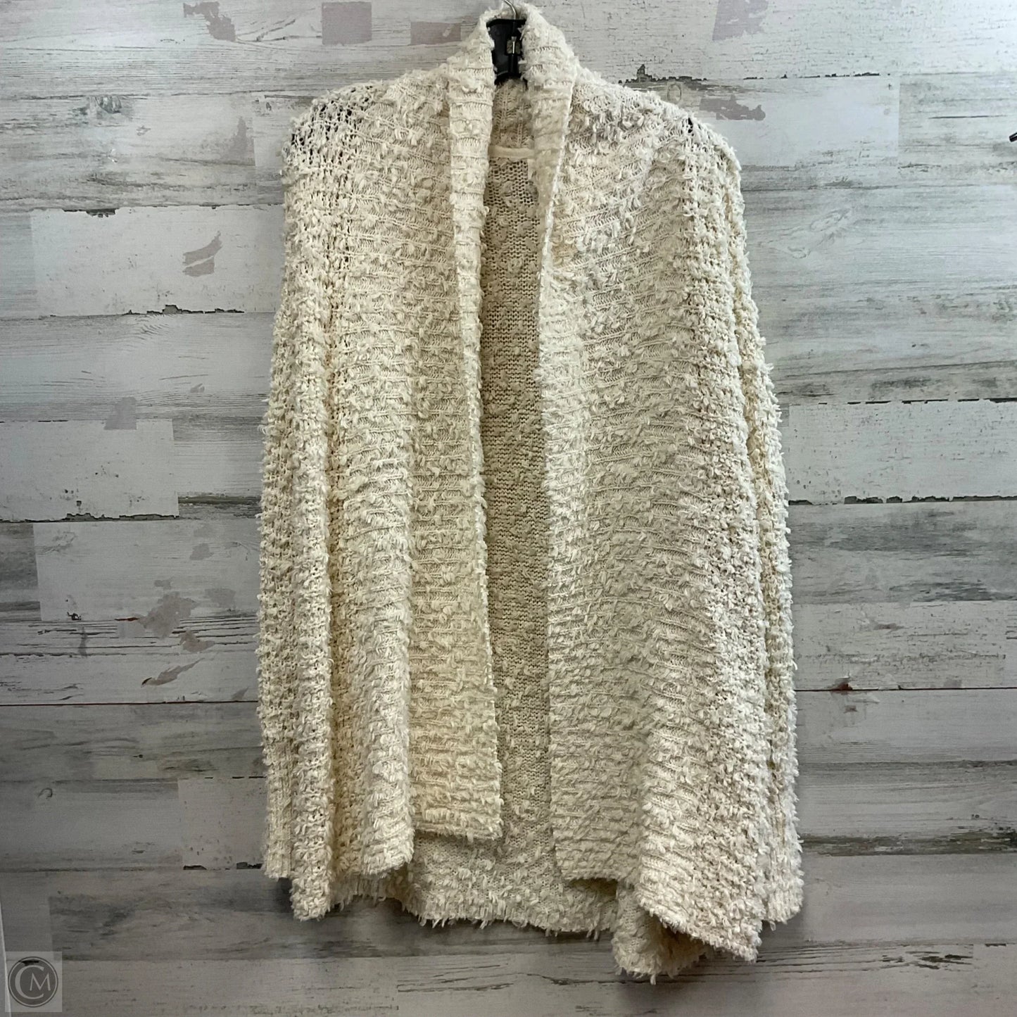 Sweater Cardigan By Anthropologie In Cream, Size: S