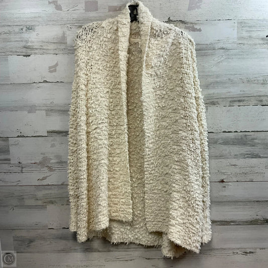 Sweater Cardigan By Anthropologie In Cream, Size: S
