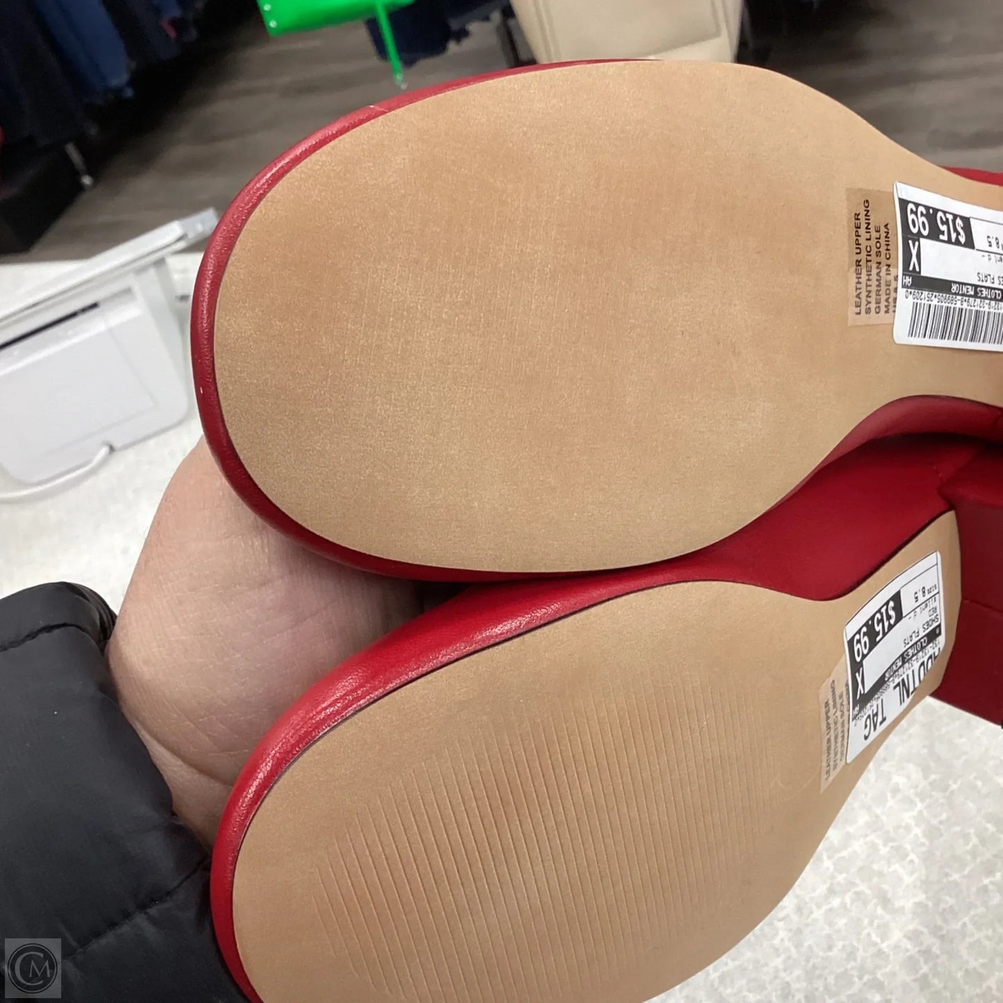 Shoes Flats By Clothes Mentor In silent d Size: 8.5