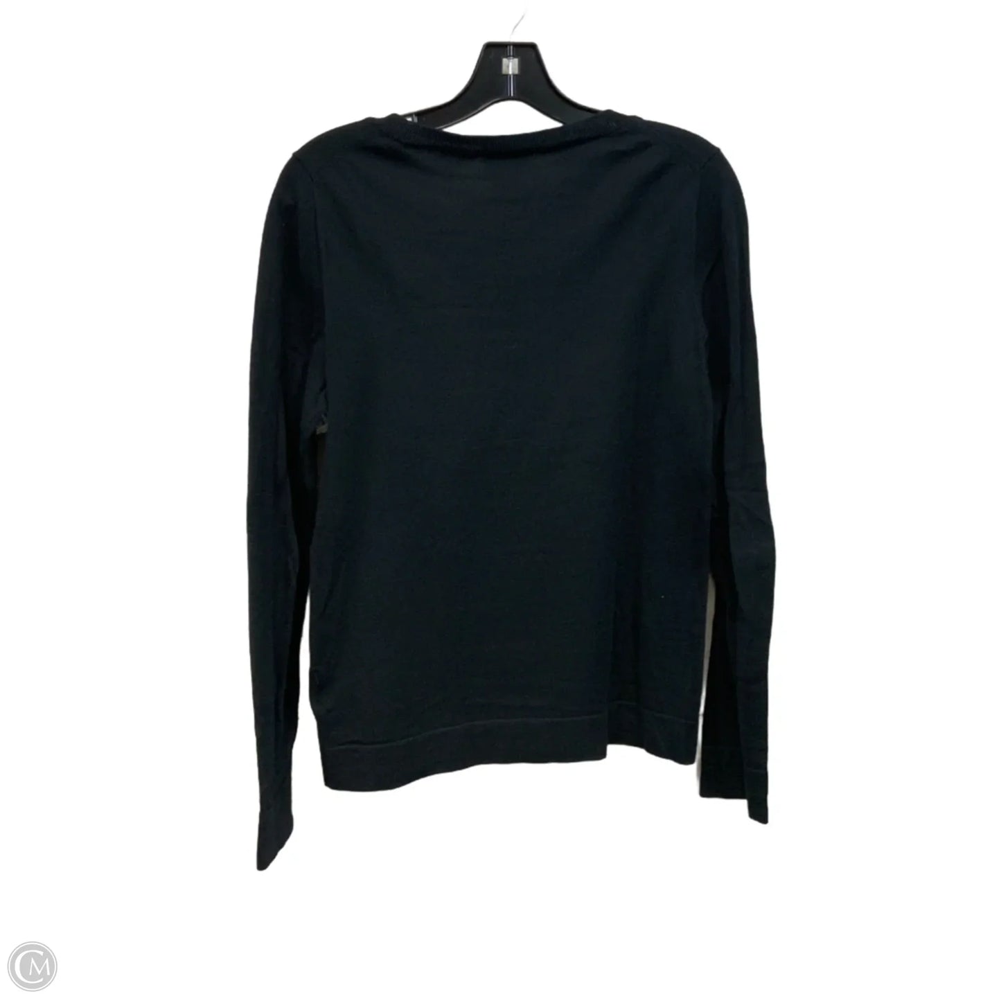 Top Long Sleeve By J. Crew In Black, Size: M