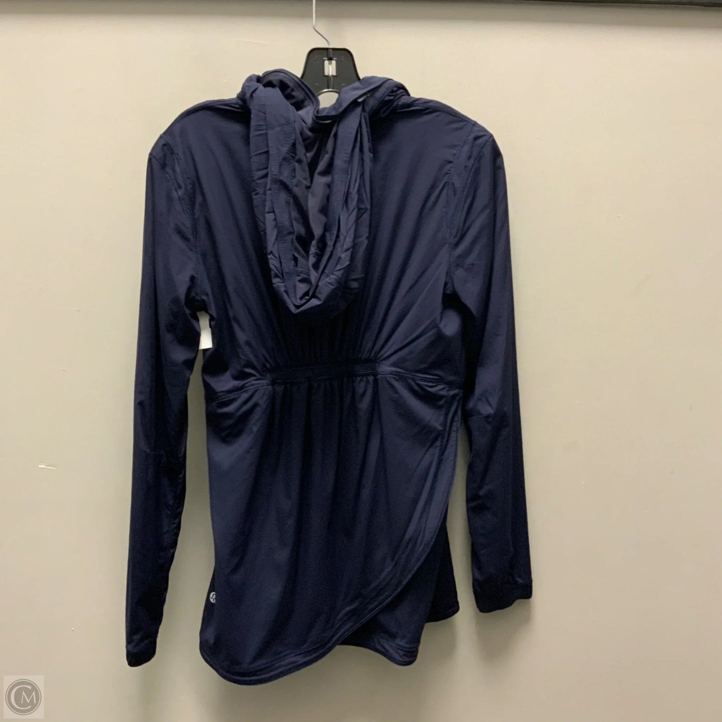 Athletic Jacket By Lululemon In Navy, Size: M