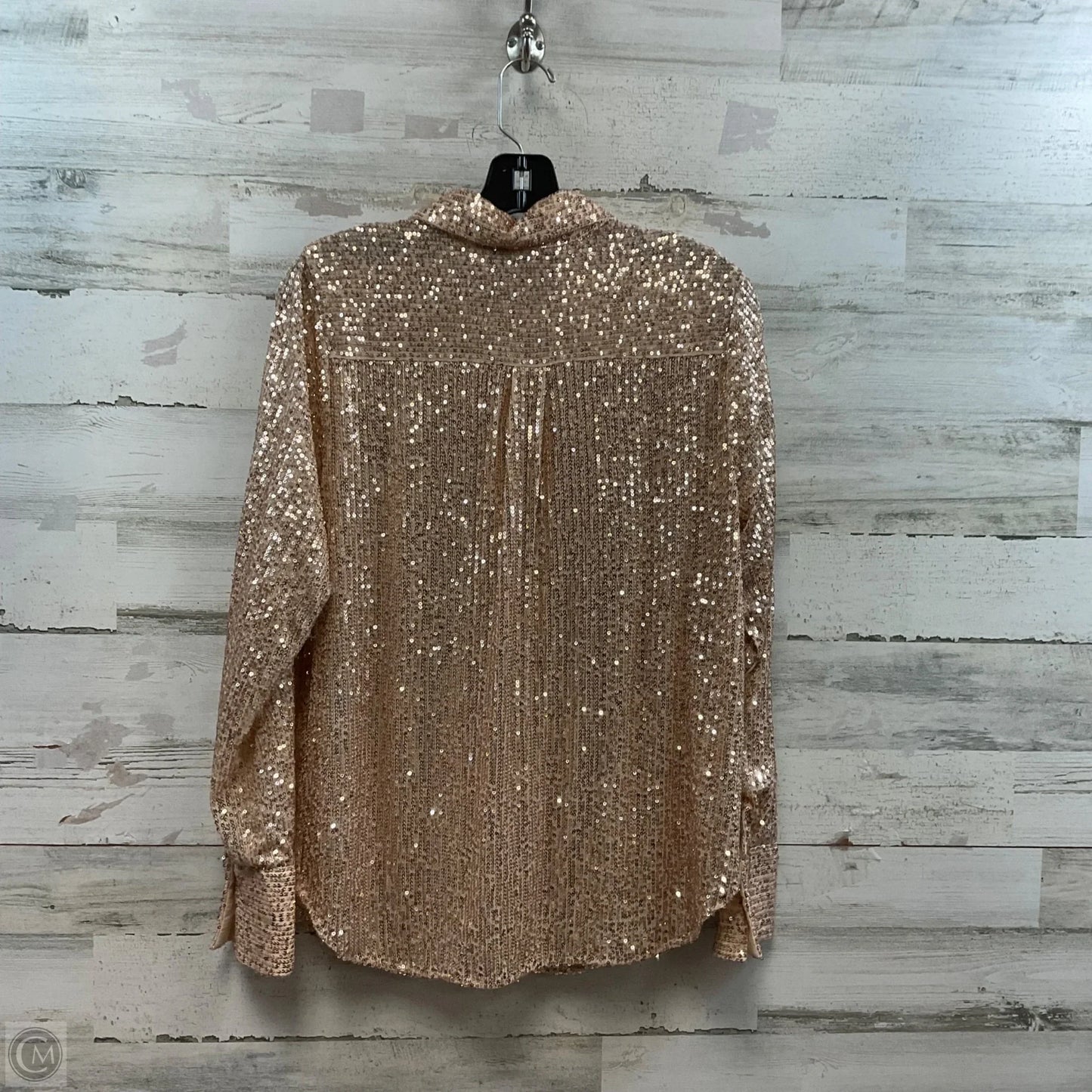 Blouse Long Sleeve By Sunday In Brooklyn In Pink, Size: L