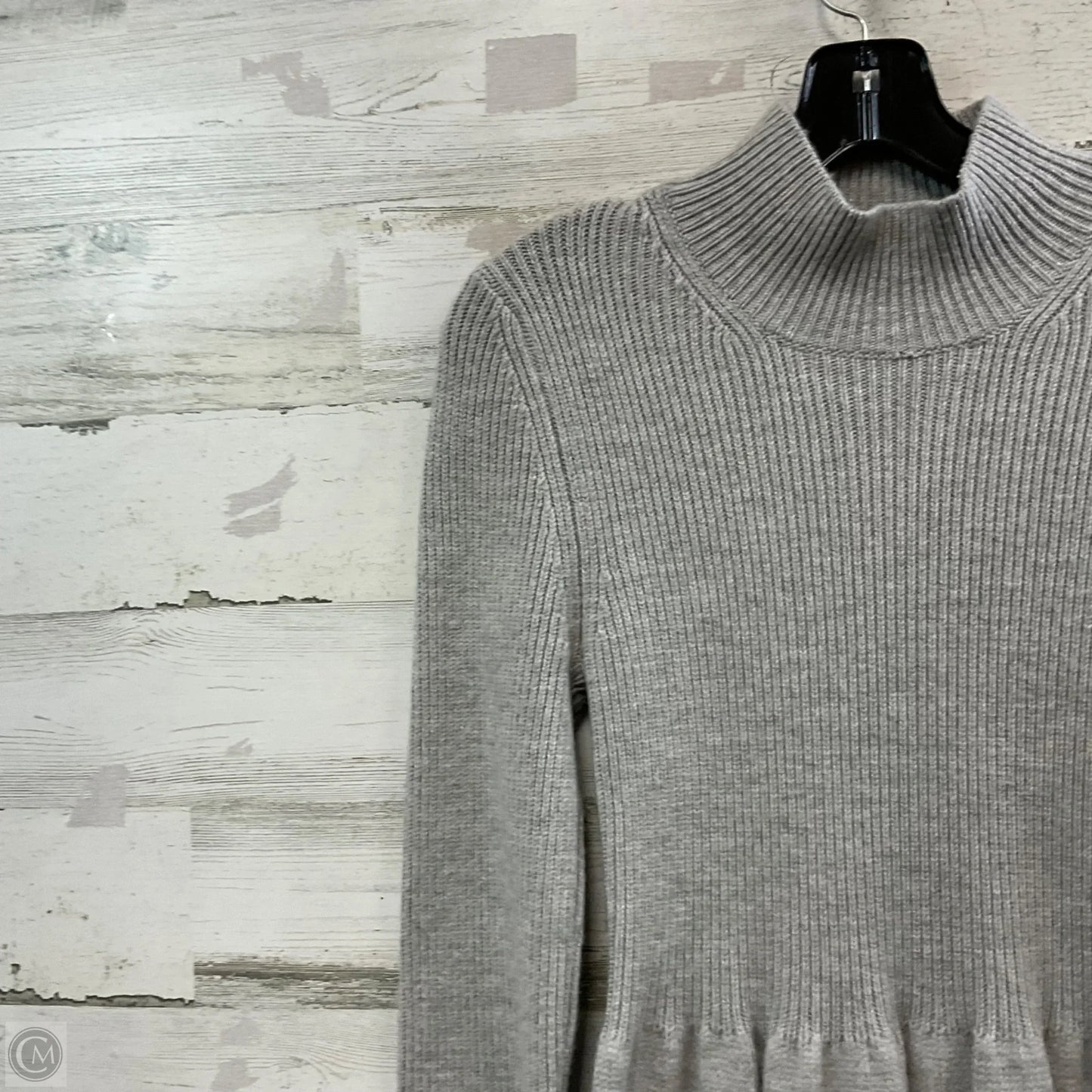 Dress Sweater By Rebecca Taylor In Grey, Size: M