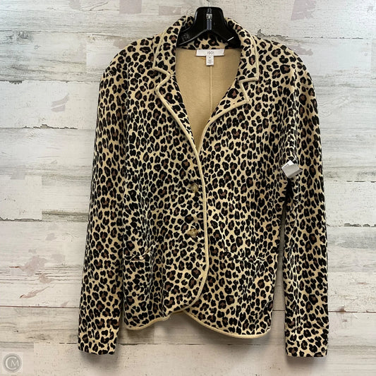 Cardigan By 1901 In Animal Print, Size: M