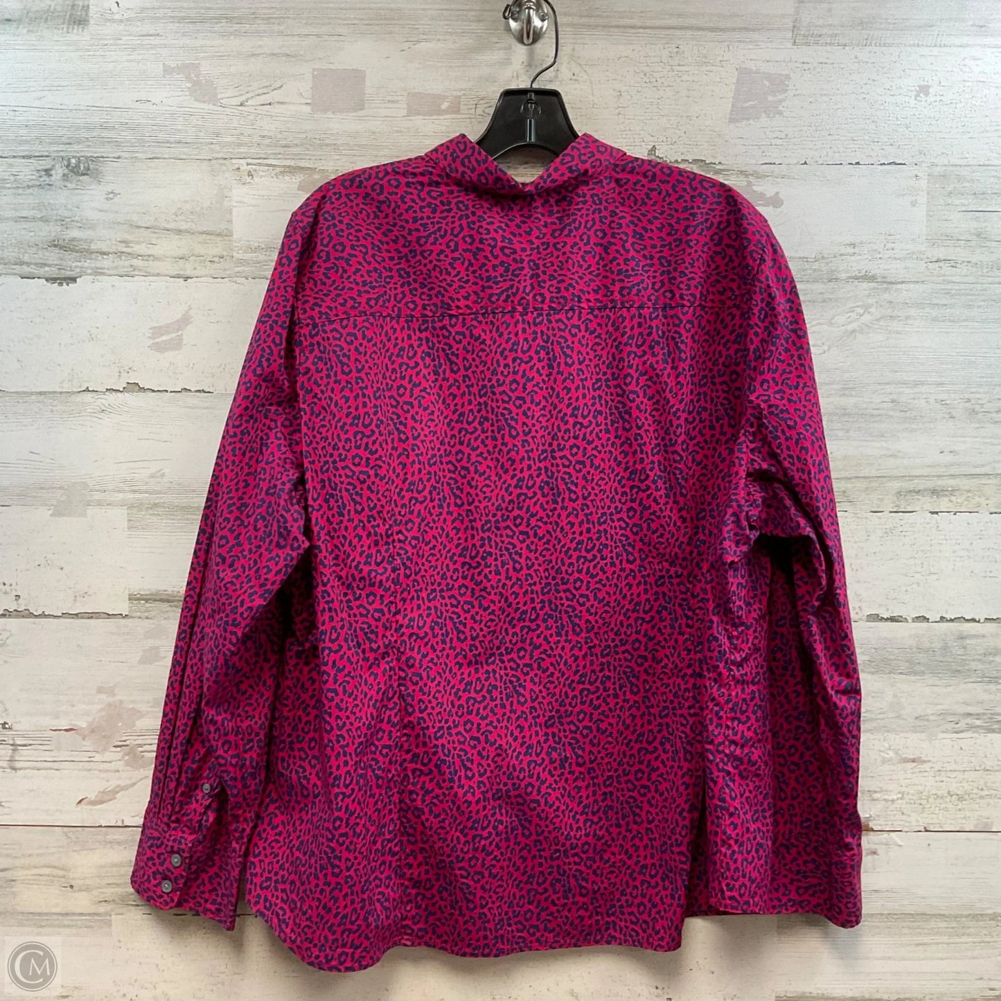 Top Long Sleeve By J. Crew In Pink, Size: 3x