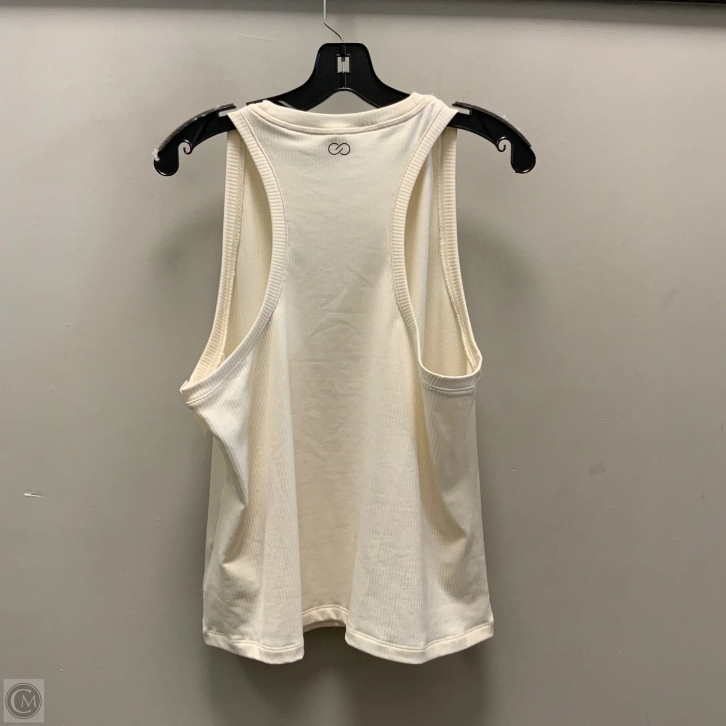 Athletic Tank Top By Calia In Cream, Size: Xxl