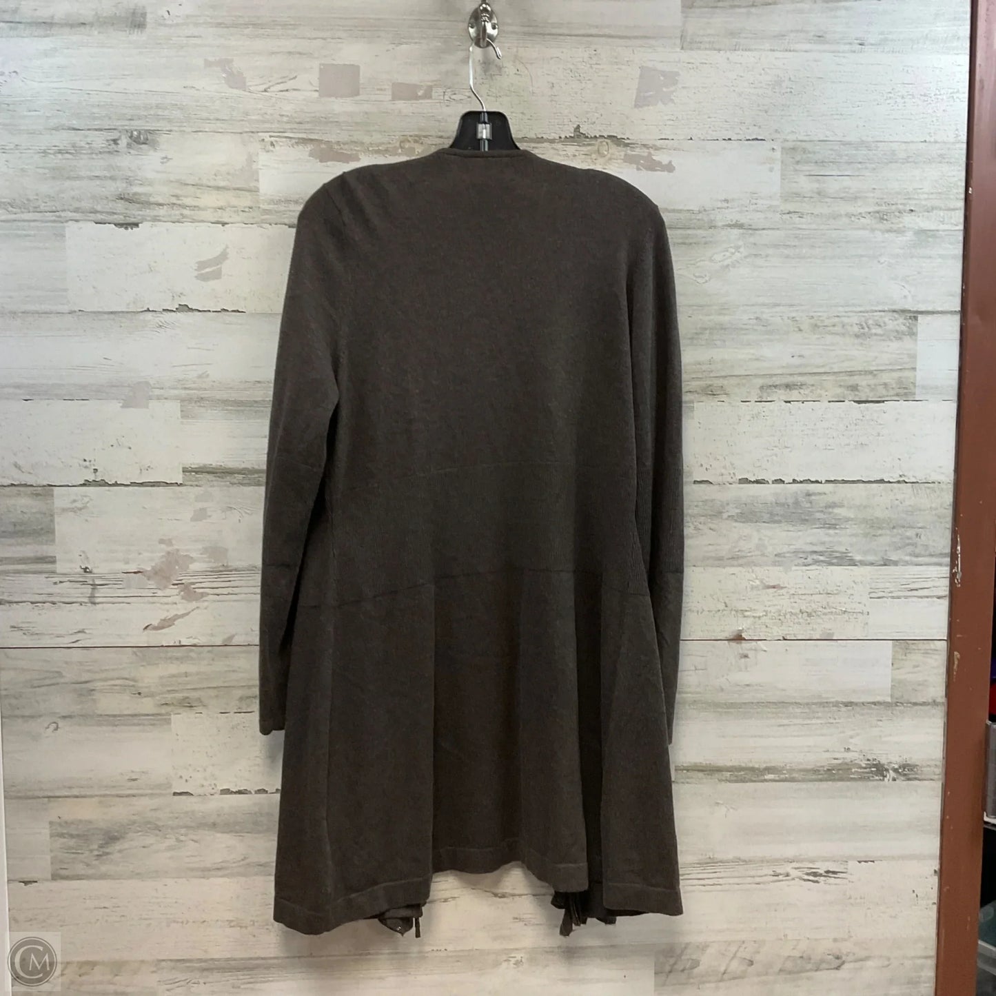 Top 2pc Long Sleeve By Tribal In Brown, Size: M