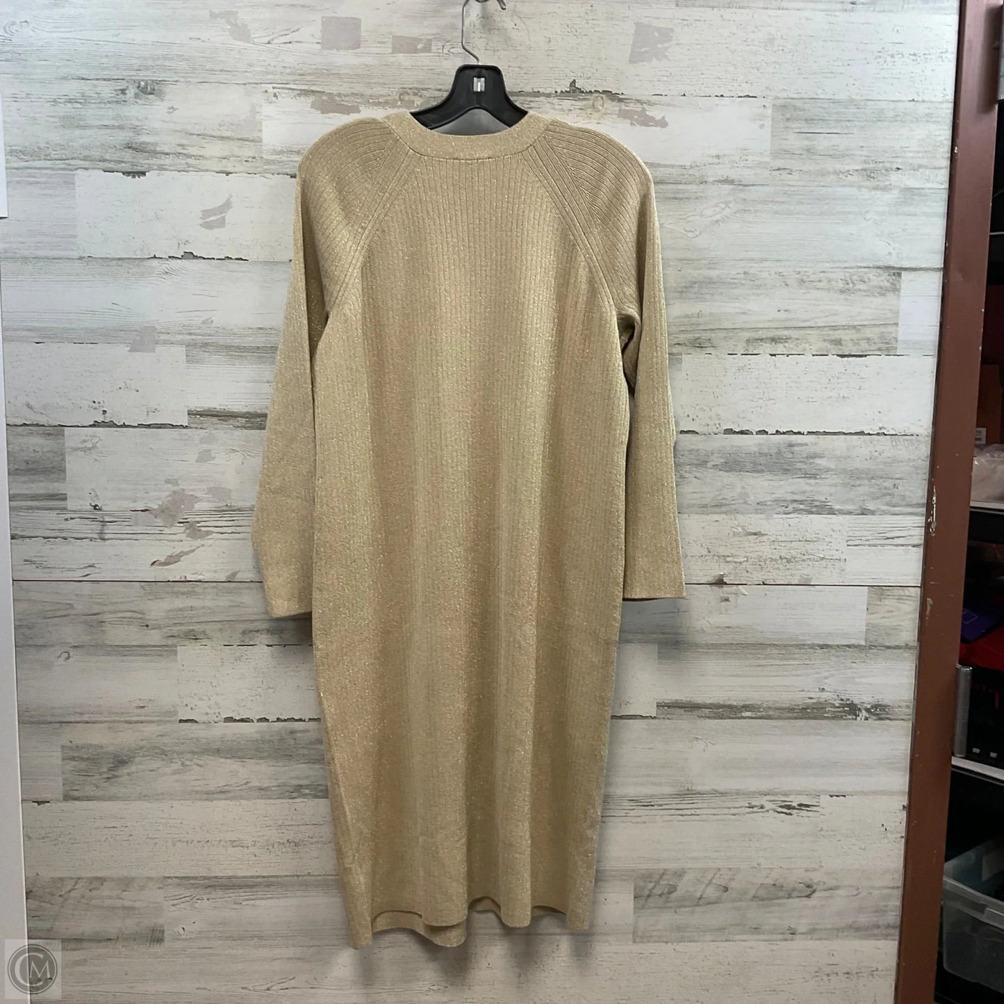 Cardigan By Talbots In Gold, Size: 1x