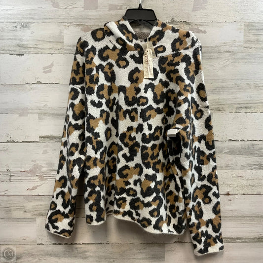 Sweater By Mystree In Animal Print, Size: L