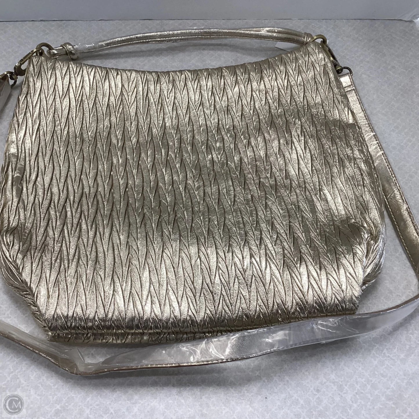 Handbag Leather By Hobo Intl, Size: Large