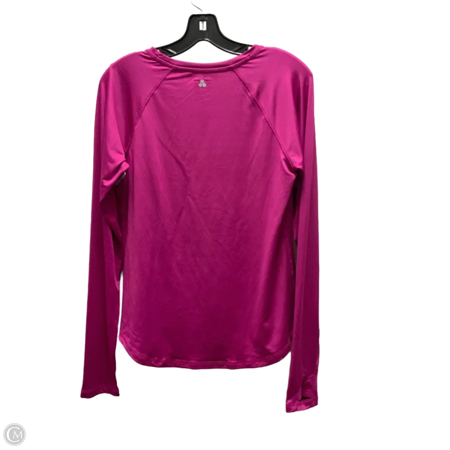 Athletic Top Long Sleeve Crewneck By Tek Gear In Pink, Size: S