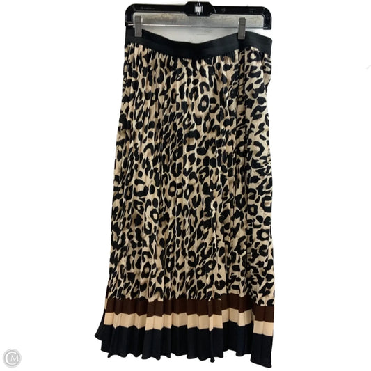 Skirt Maxi By Wdny In Animal Print, Size: Xl