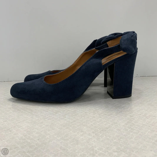 Shoes Heels Block By J Renee In Blue, Size: 11
