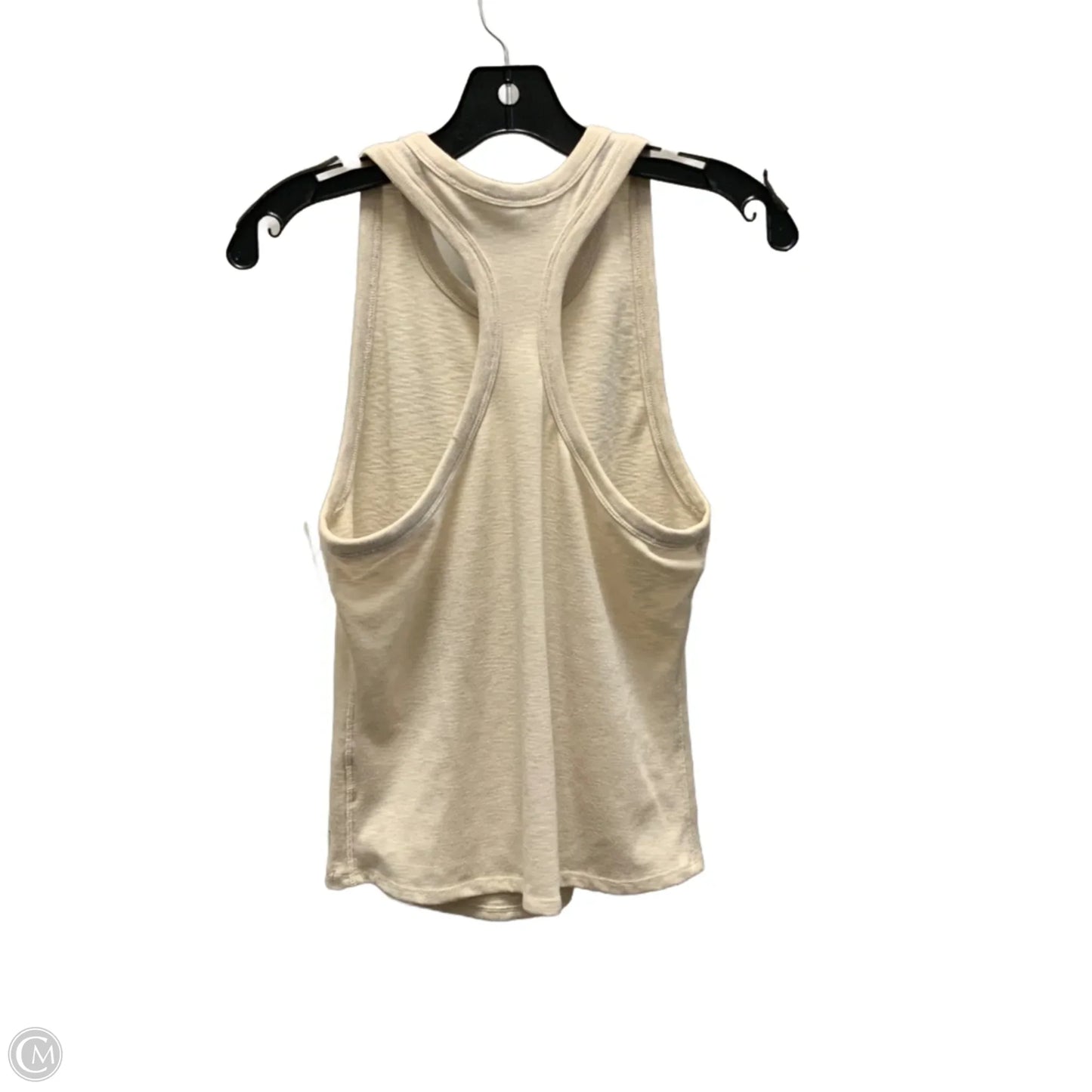 Athletic Tank Top By Vuori In Cream, Size: M