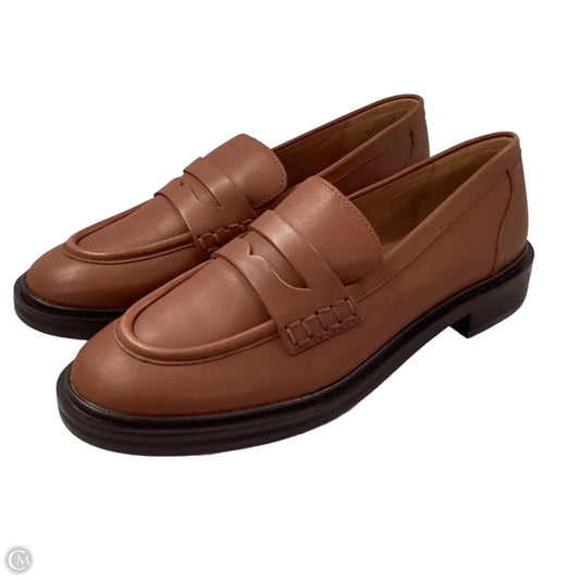 Shoes Flats By Madewell In Brown, Size: 9