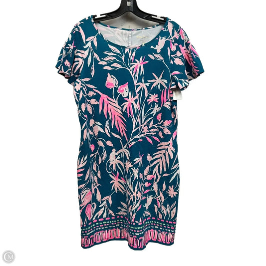 Dress Casual Short By Lilly Pulitzer In Blue, Size: L