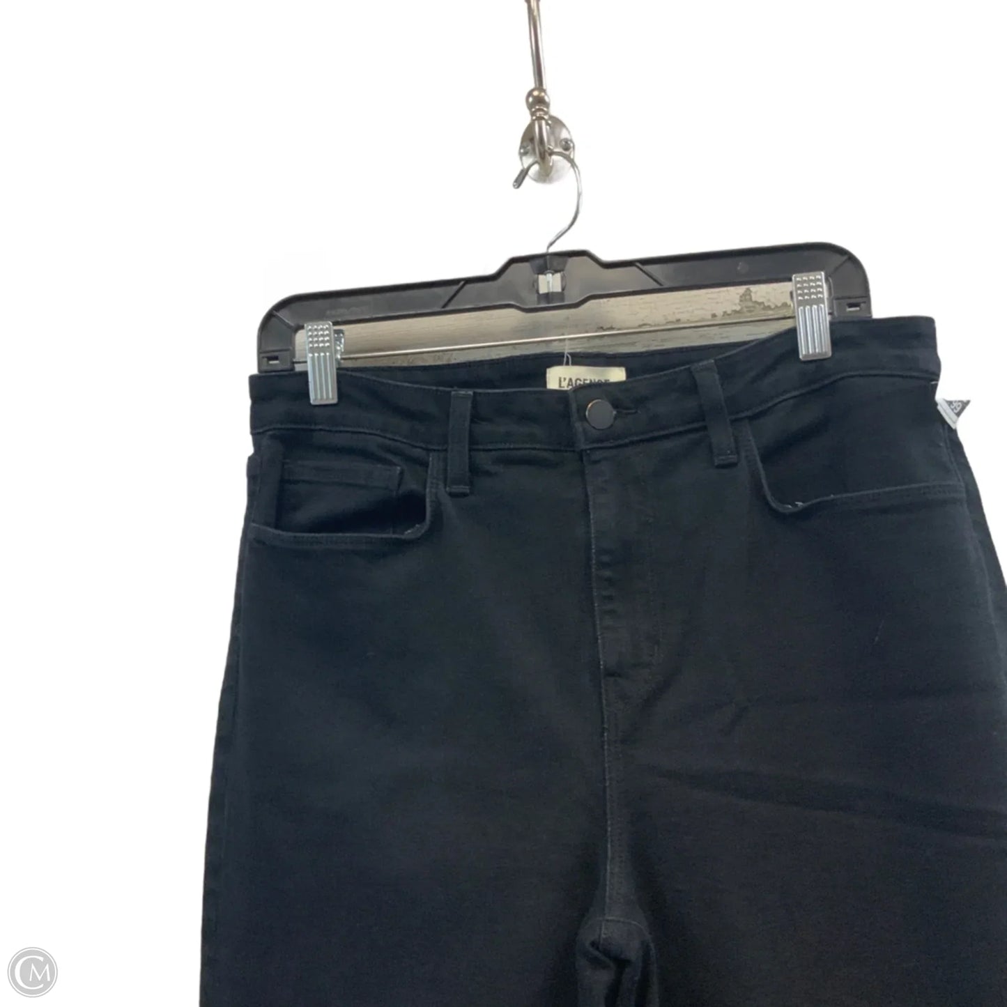 Jeans Wide Leg By LAGENCE In Black Denim, Size: 12