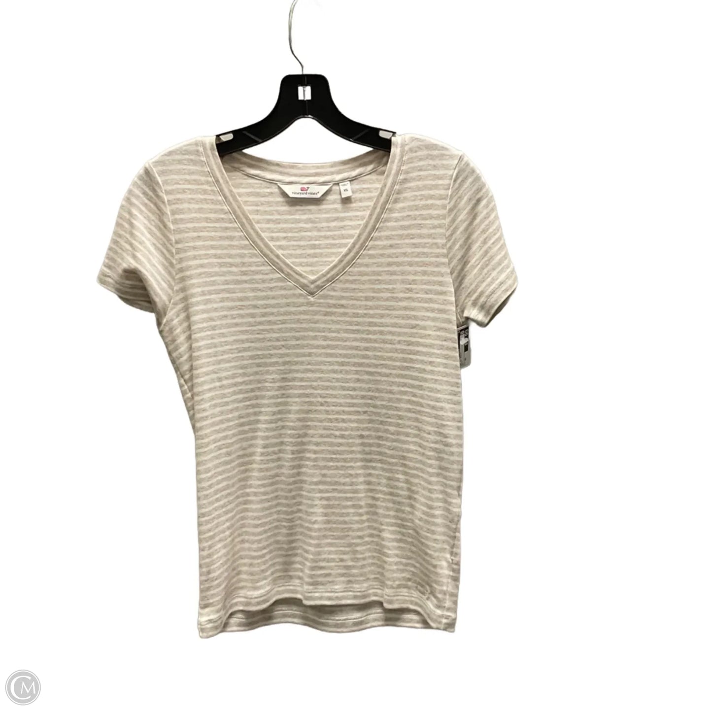 Top Short Sleeve Basic By Vineyard Vines In Brown, Size: Xs