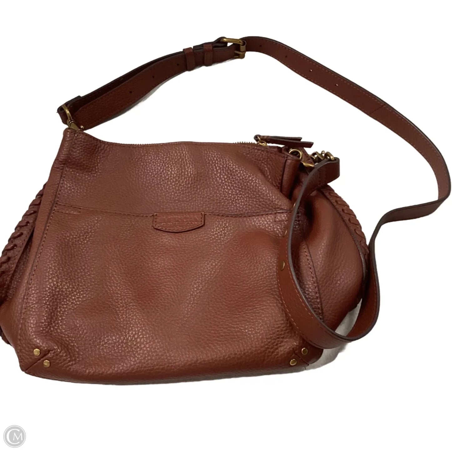 Handbag Leather By American leather , Size: Medium