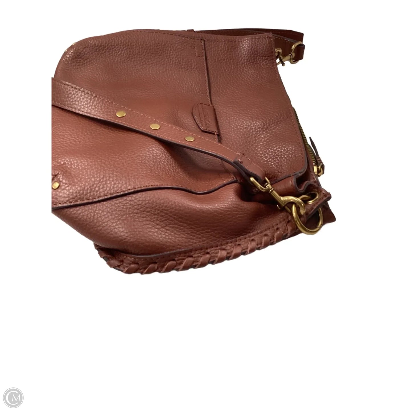 Handbag Leather By American leather , Size: Medium