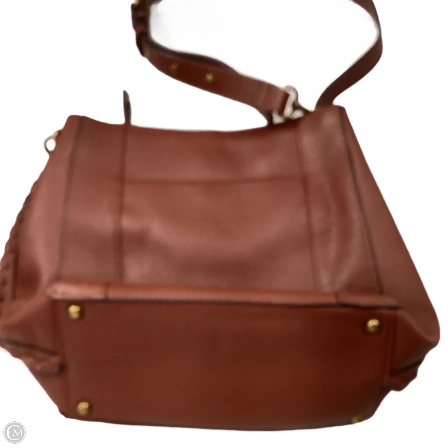 Handbag Leather By American leather , Size: Medium
