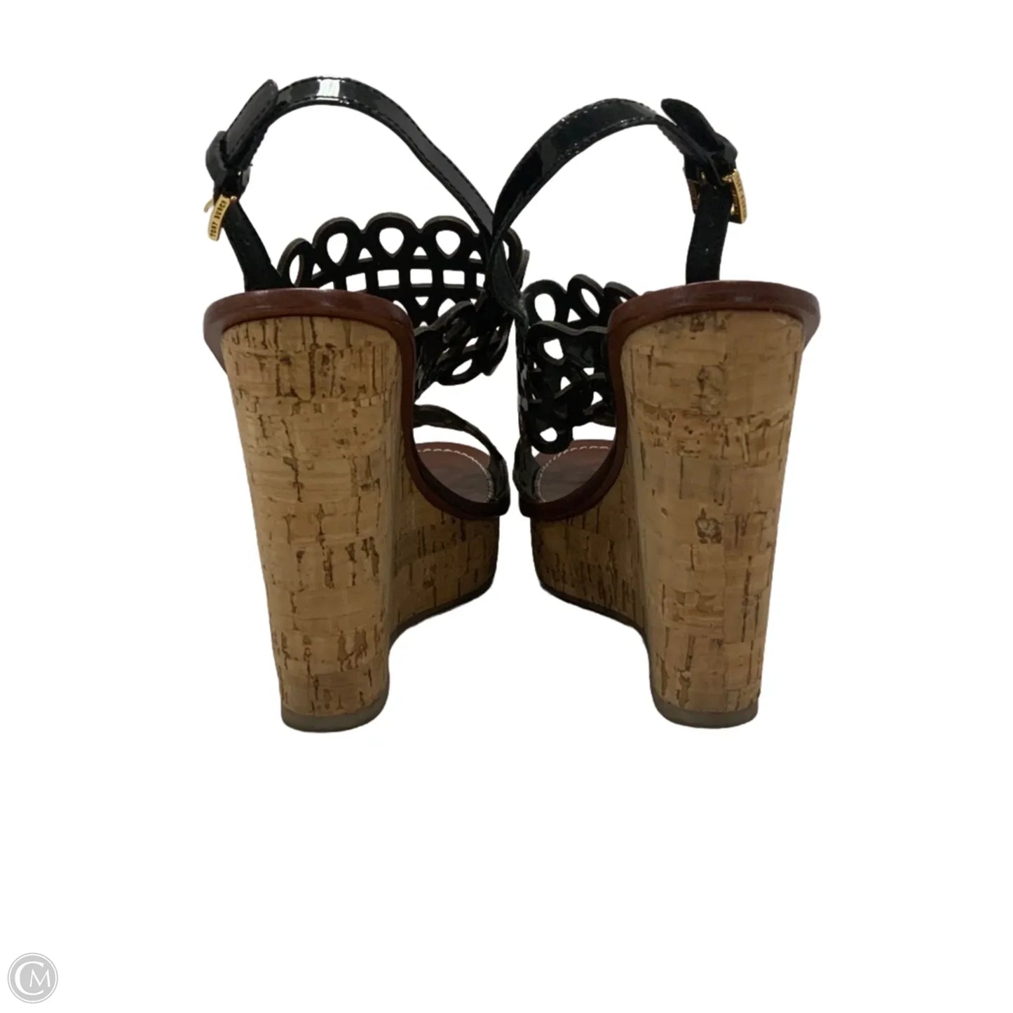 Sandals Designer By Tory Burch In Black, Size: 7