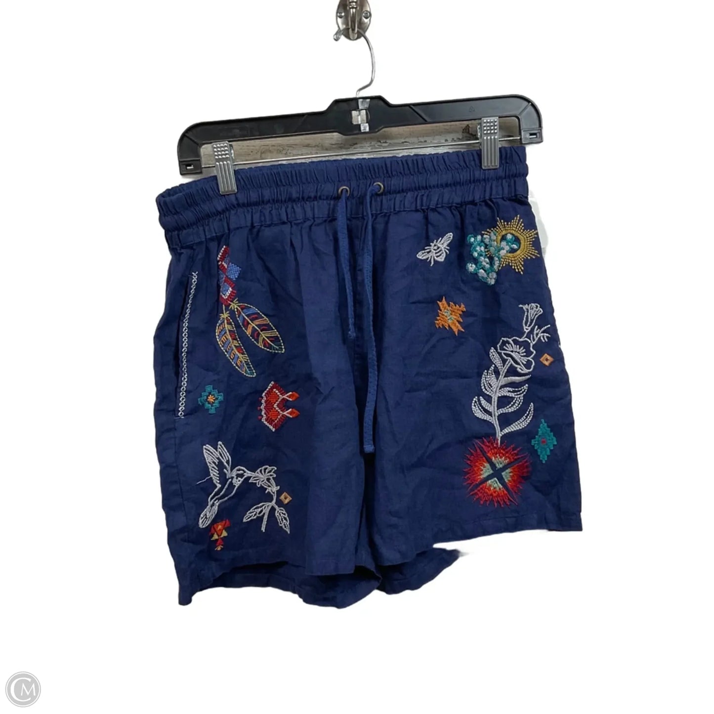 Shorts By Johnny Was In Blue, Size: S