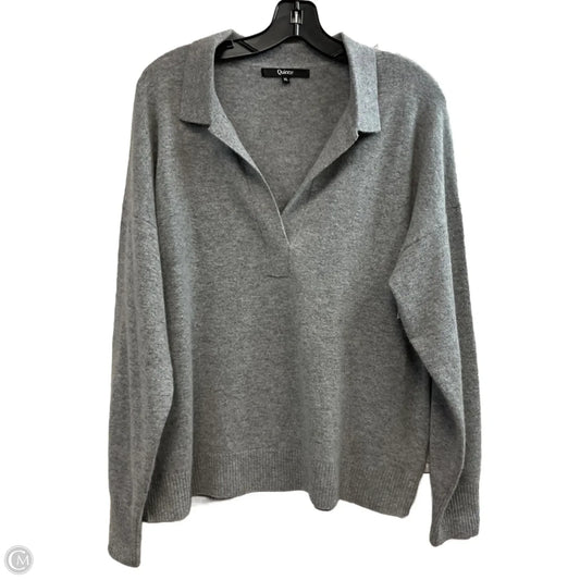 Sweater Cashmere By Quince In Grey, Size: Xl