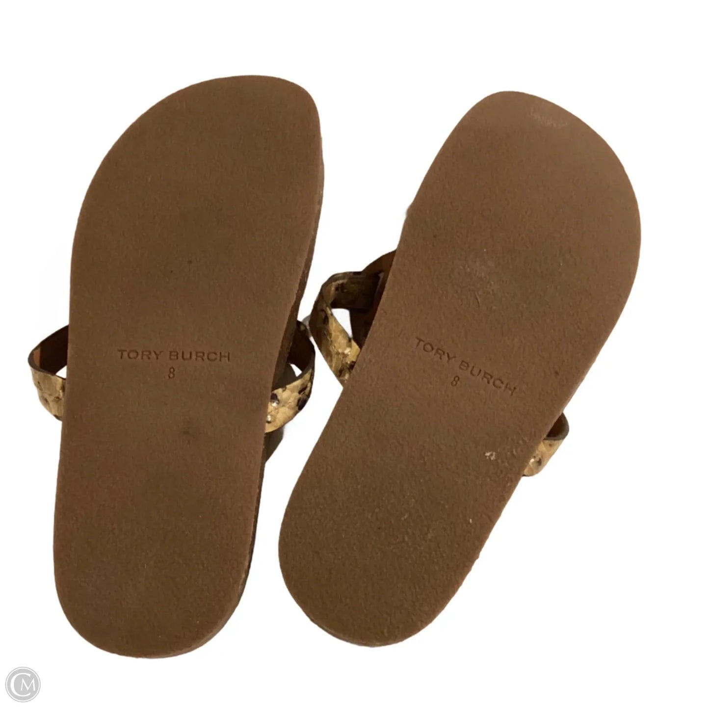 Sandals Designer By Tory Burch In Brown, Size: 8