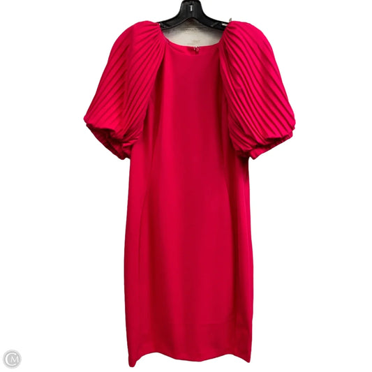 Dress Work By Calvin Klein In Pink, Size: L