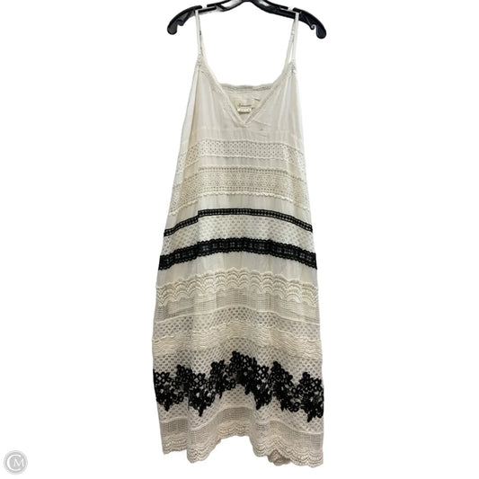 Dress Casual Maxi By Anthropologie In White, Size: Mp