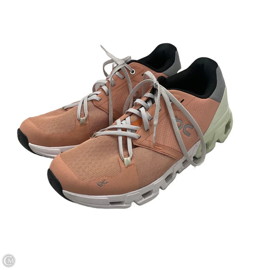 Shoes Athletic By On In Peach, Size: 10.5