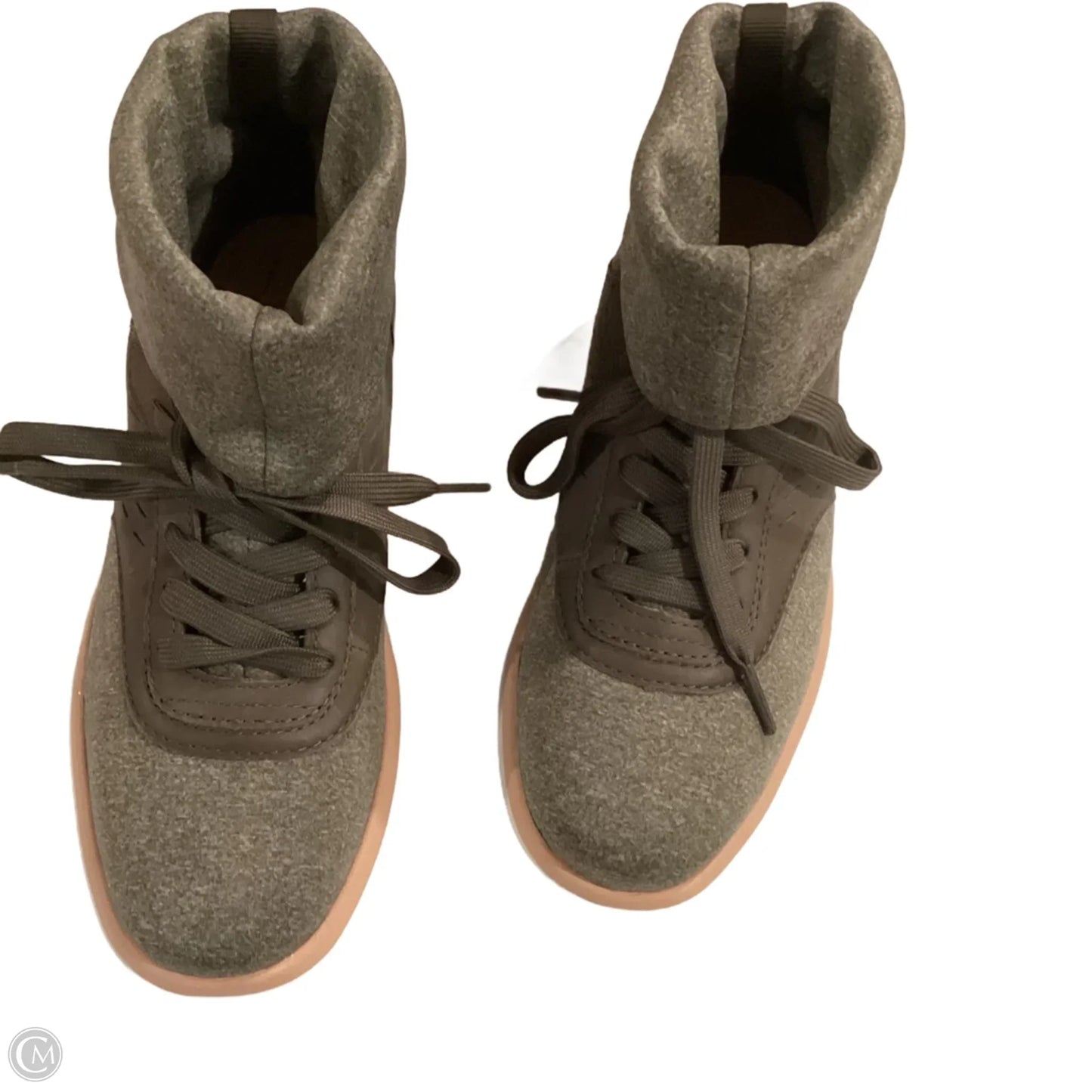 Boots Ankle Flats By Ugg In Brown, Size: 6