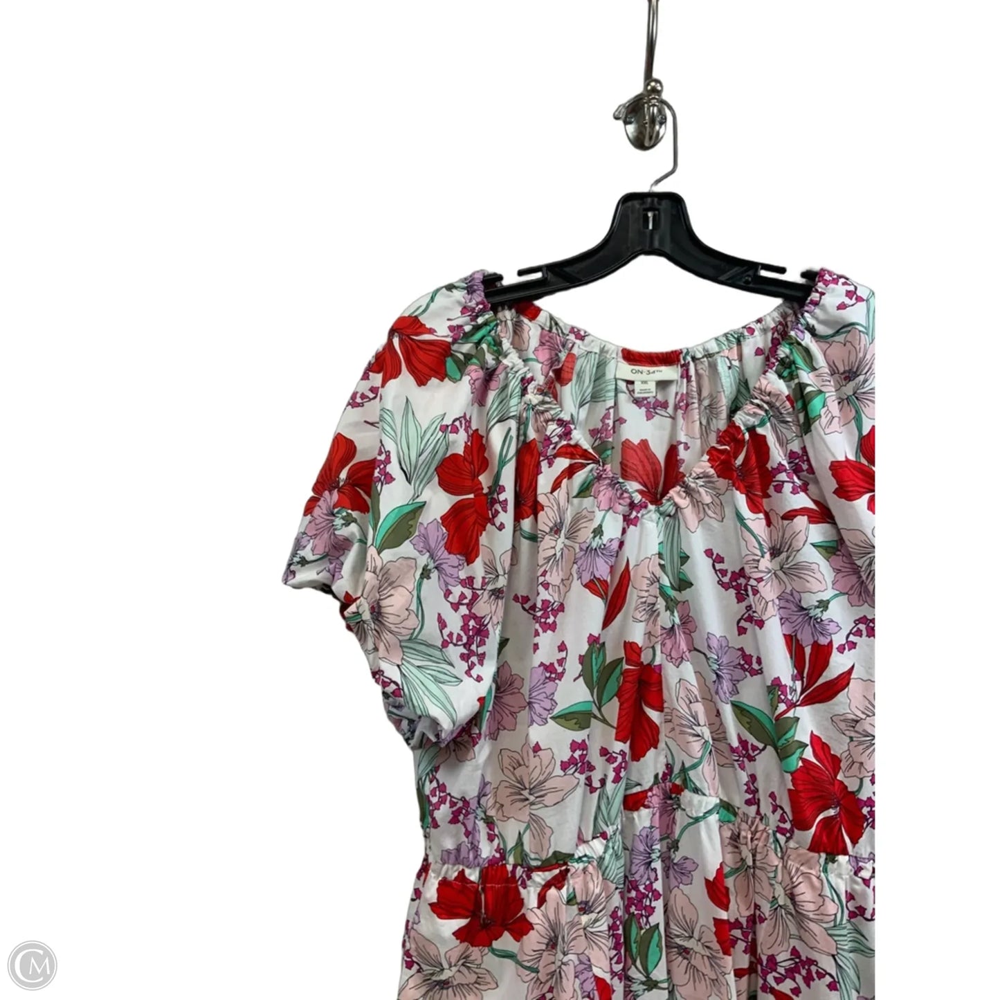 Dress Casual Midi By On 34th In White, Size: Xxl