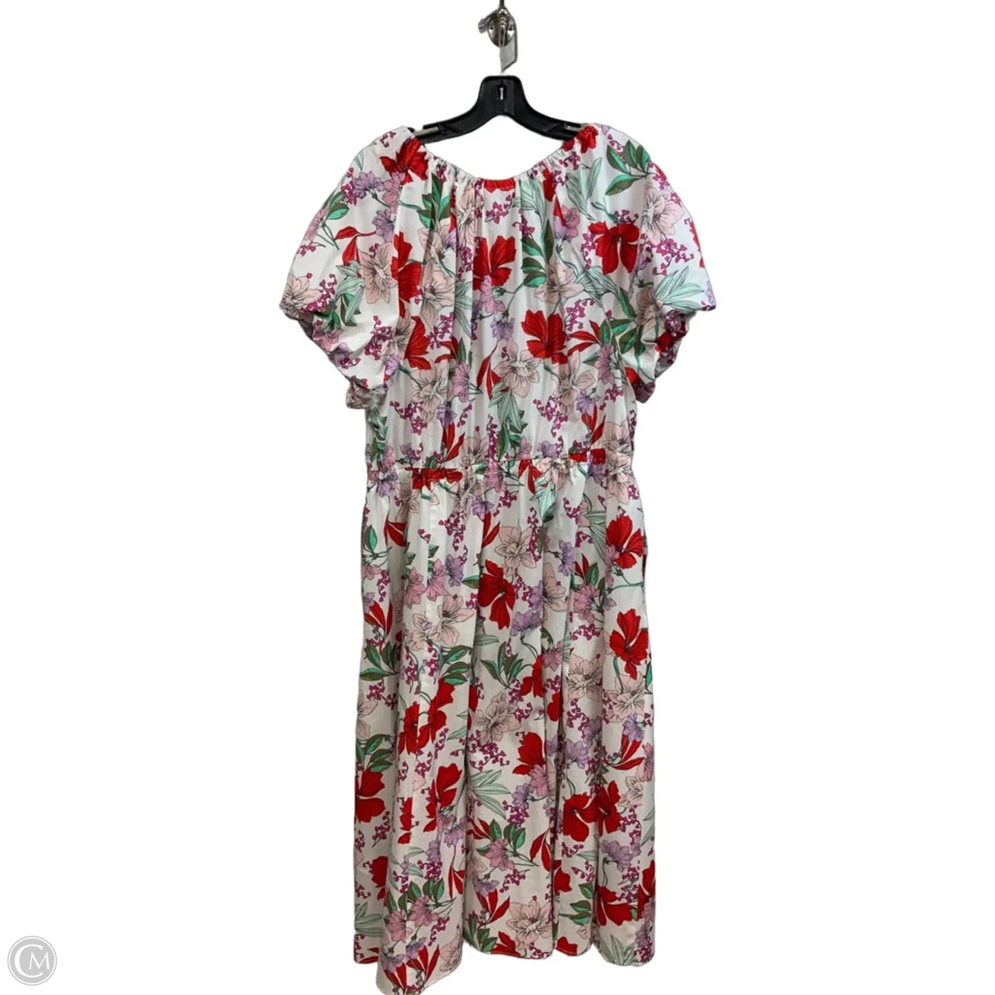 Dress Casual Midi By On 34th In White, Size: Xxl